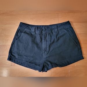 Forever 21 large black denim shorts.